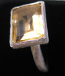 disa allsoppcitrine and silver ring